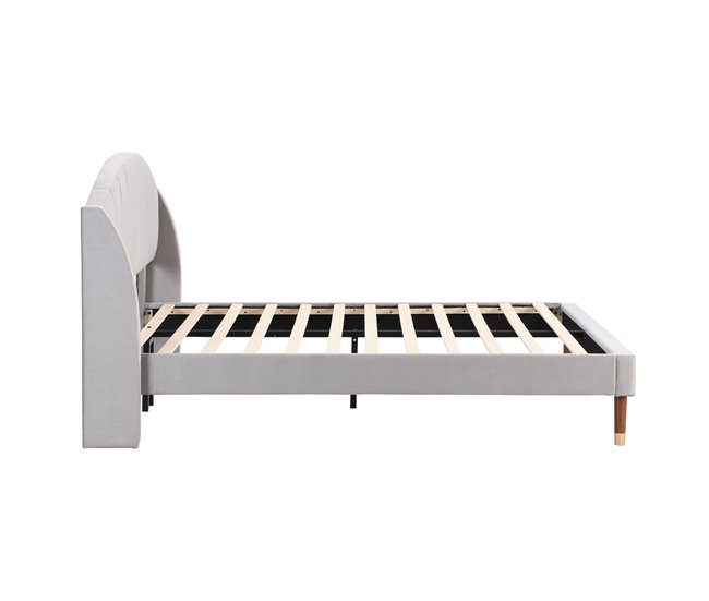 Marco de la cama 200x140 Gris