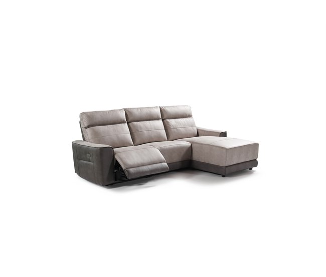 Chaise longue relax eléctrico MOON Gris