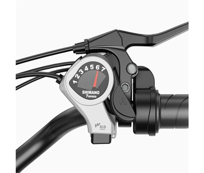 Heybike Cityscape E-Bike - Neumáticos De 26  Pulgadas 250W Batería 36V10AH Azul