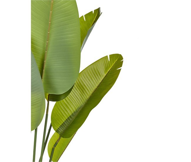 Beliani Planta artificial ÁRBOL BANANA Verde