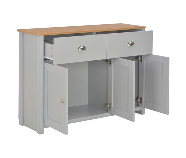 Aparador mueble almacenamiento cajones puertas en 4402264 Marron