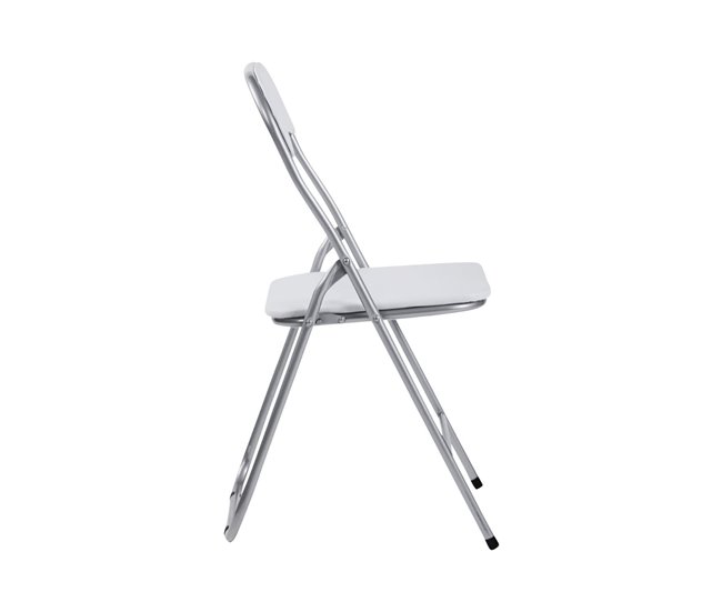 Silla Plegable Acolchada Eleonor 7house Blanco