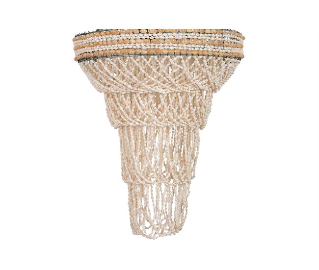 Lampara de Techo Conchas Blanco