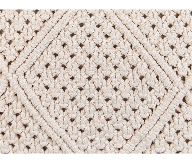 Beliani Cojín decorativo BESHAM 45x45 Beige