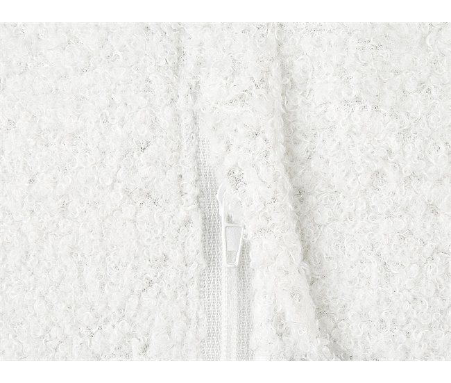 Beliani Cojín decorativo RUTABAGA 30x30 Blanco