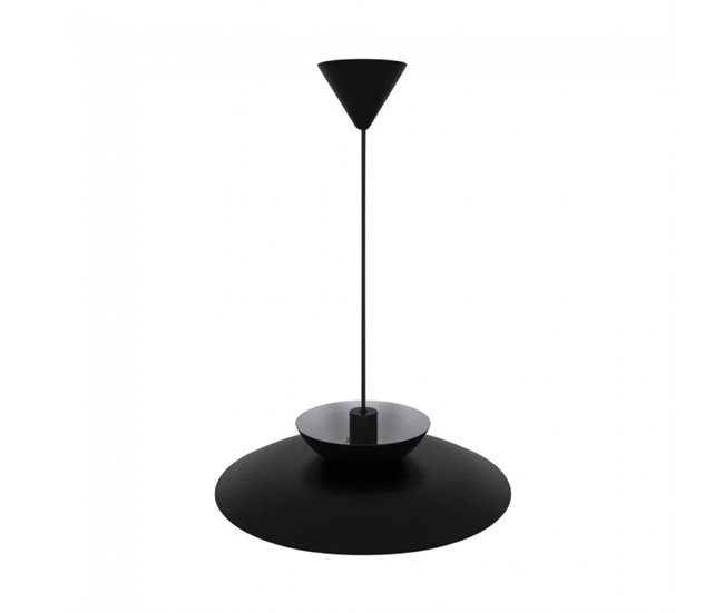 Lámpara de techo Carmen Metal Nórdico Negro