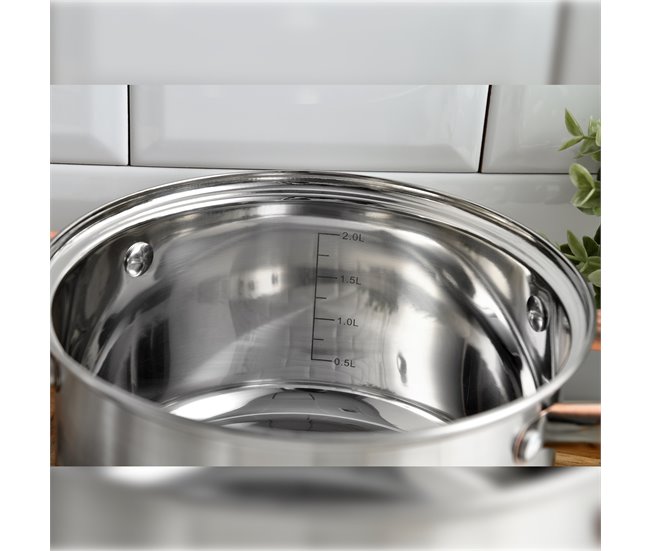 Juego de batería de cocina  5pc en  + 5 sartenes Multicolor