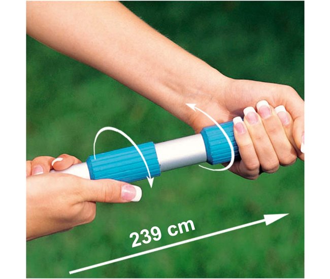 Kit de mantenimiento INTEX con mango telescópico Azul