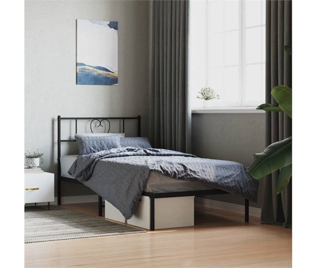 Estructura de cama 100x190 Blanco