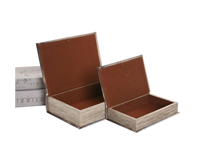 Caja Decorativa Gris