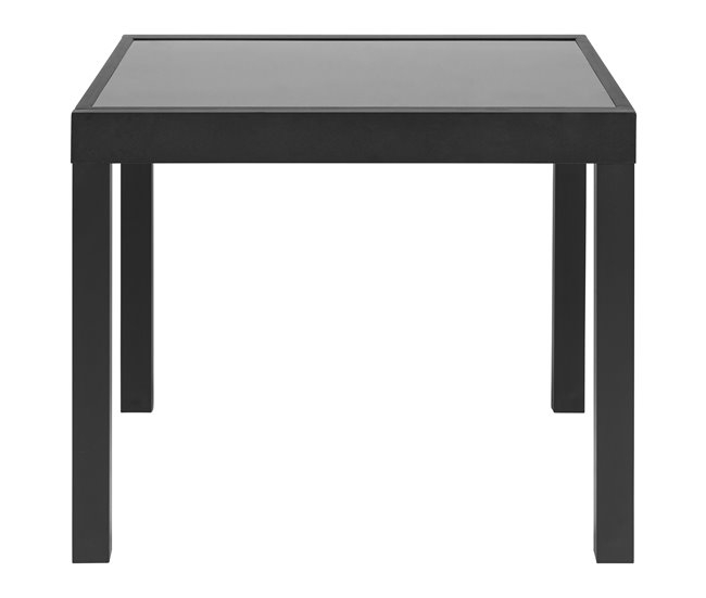 Mesa extensible de jardín ALYA gris oscuro Gris Oscuro