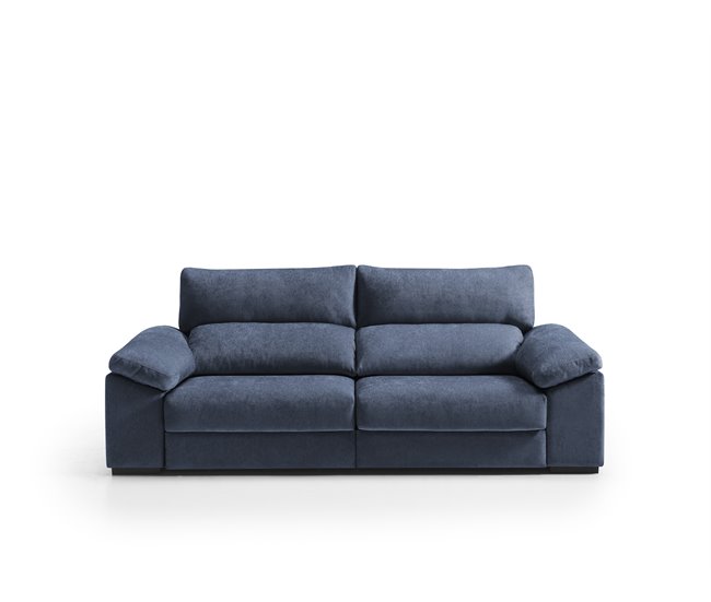 Sofá 4 plazas XXL HIBA Azul