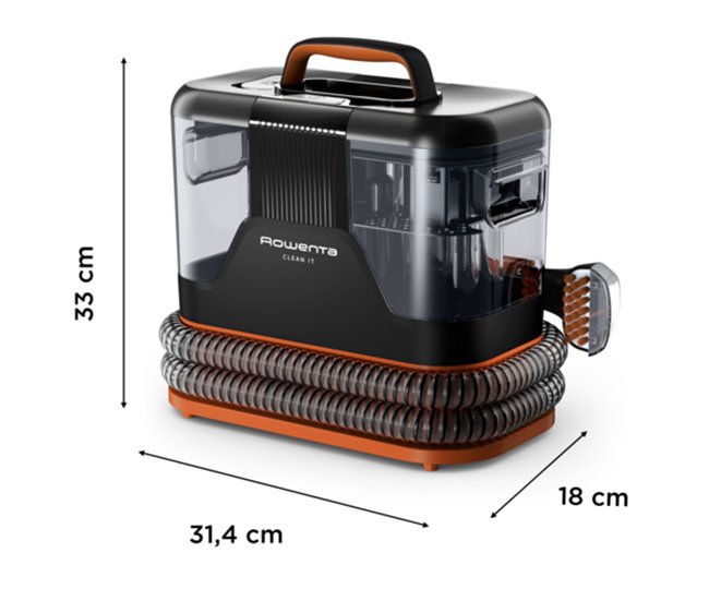 Aspiradora de mano ROWENTA IN5011 1,5 litros 12V Negro