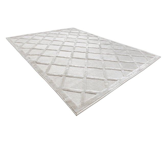Alfombra SANTO sisal 58365 enjerado 120x170 Crema