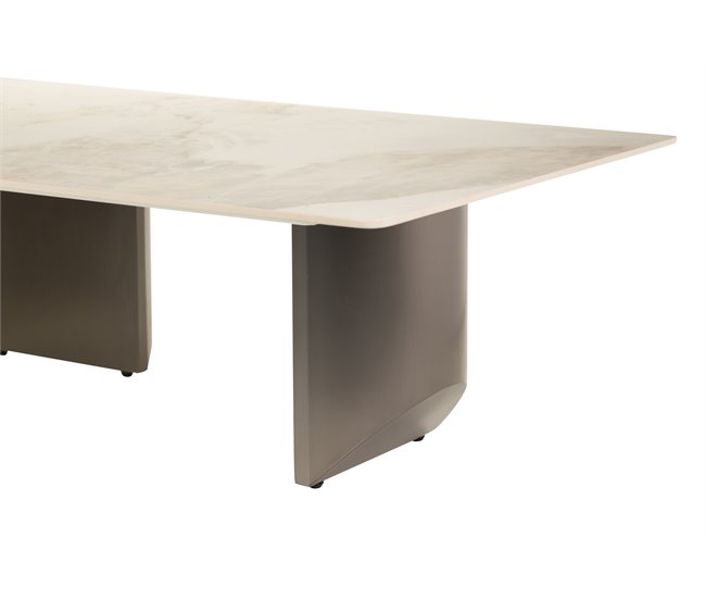 Mesa Metal Adda Home Gris