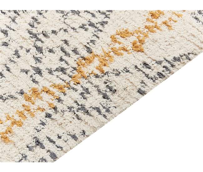 Beliani Alfombra de pelo corto KADAPA 80x150 Beige