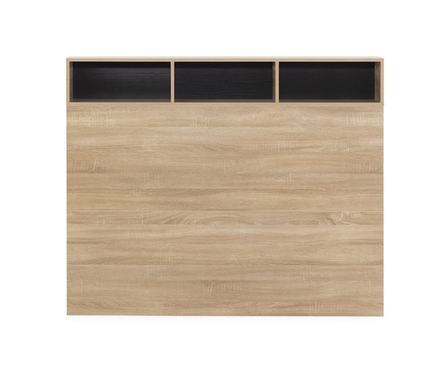 Cabecero de cama Zeus 2 puertas 9 huecos 165 Roble