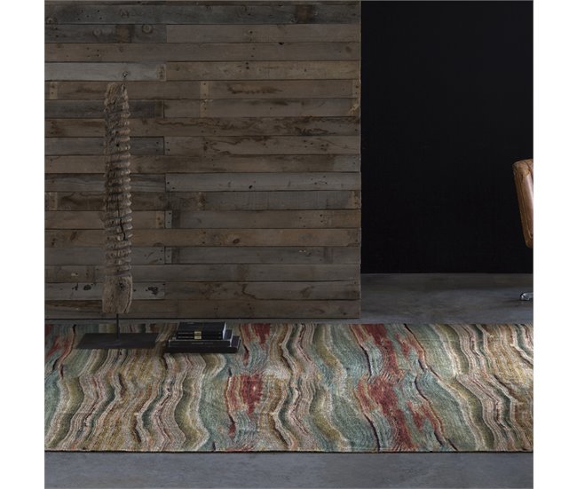 Alfombra decorativa RUSG&RUGS WATER 200x290 Multicolor