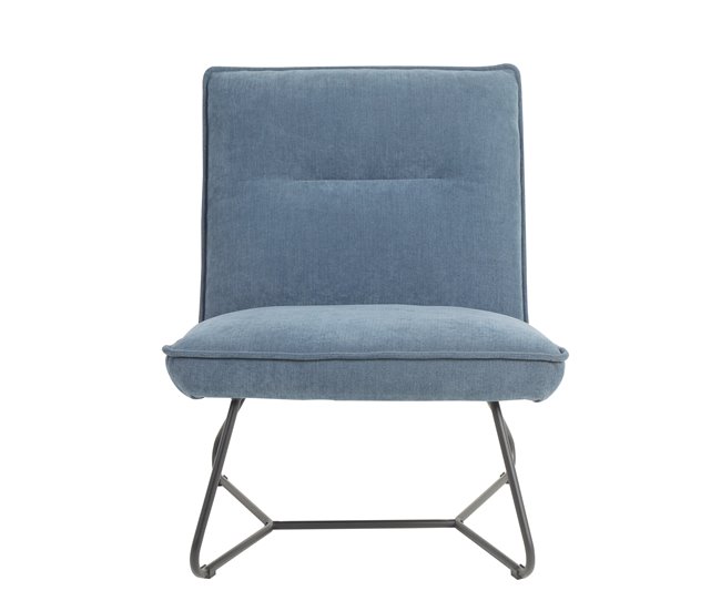 Sillón decorativo LEO Azul