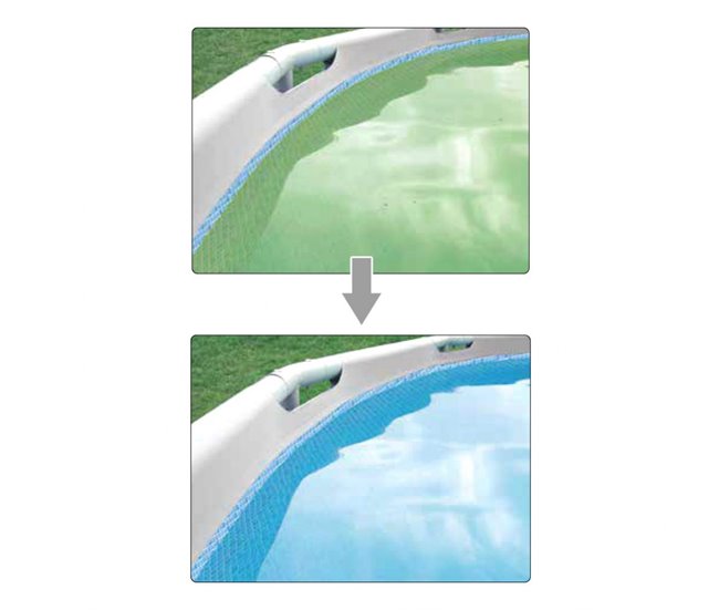 Sistema combinado depuradora arena y clorador salino ECO 11 g - 56.800 l INTEX Blanco