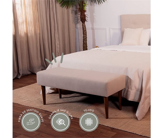 Banco Paloma BUDWING 41x110 Beige