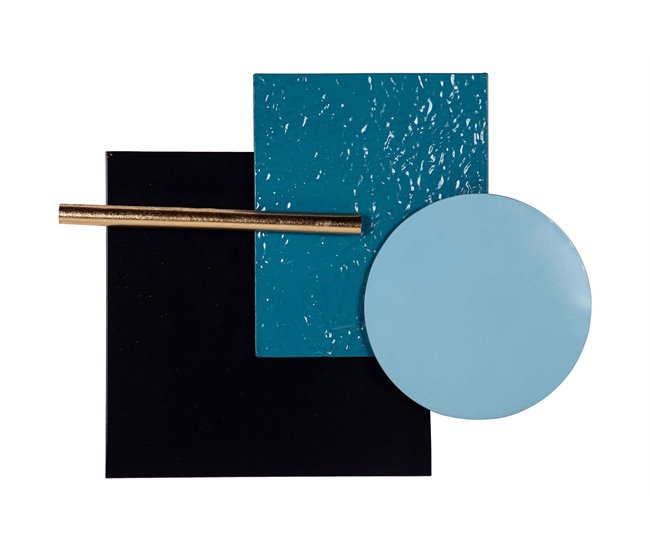 Adorno Metal Adda Home Azul