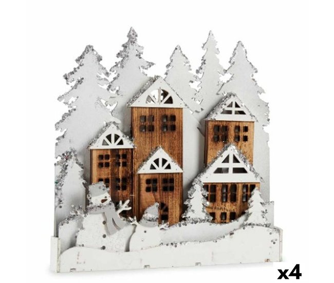 Figura Decorativa Natural/ Blanco