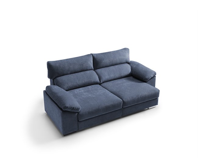 Sofá 4 plazas XXL HIBA Azul