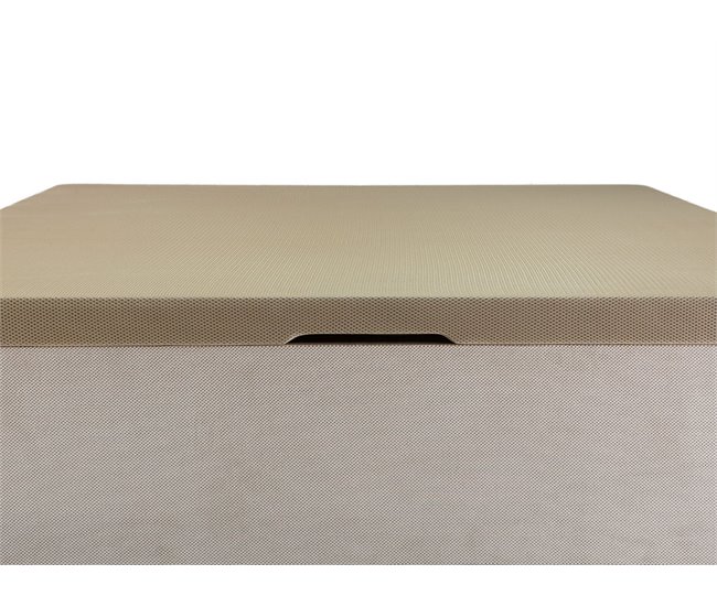 Canapé abatible color beige MONET SOMNALIS 