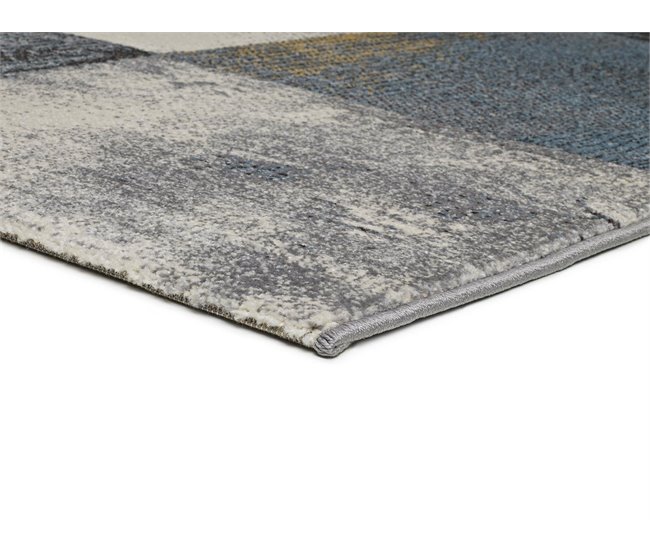 Alfombra geométrica ADRA - ATTICGO 115x160 Gris