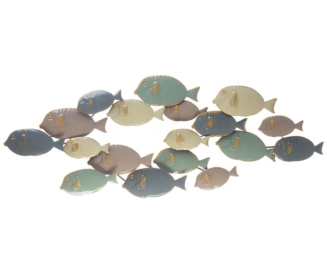 Beliani Decoración de pared FERMIUM Azul