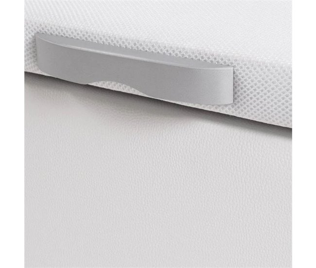 Canapé Polipiel Deluxe 105x200 Blanco