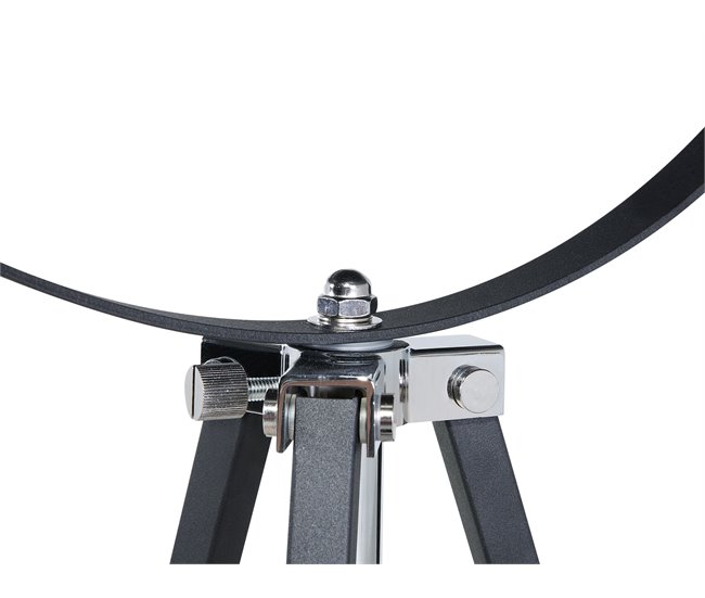 Beliani Lámpara de pie THAMES Negro