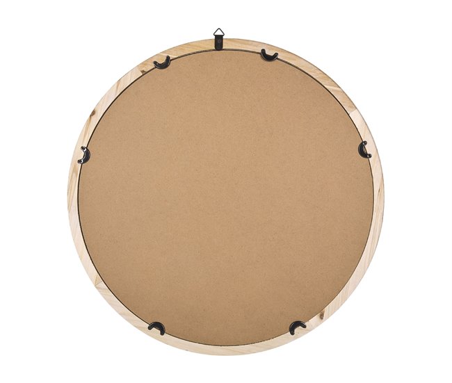 Beliani Espejo decorativo MONCLOVA Marron
