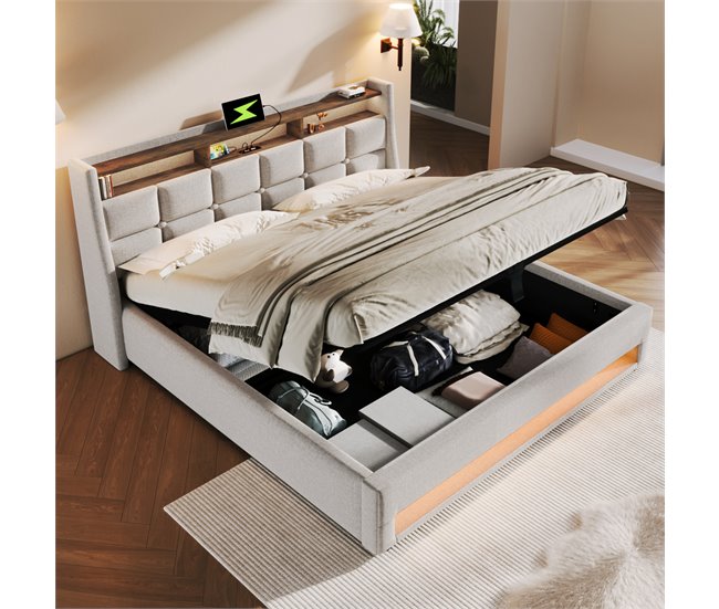 Canapés abatibles Beige