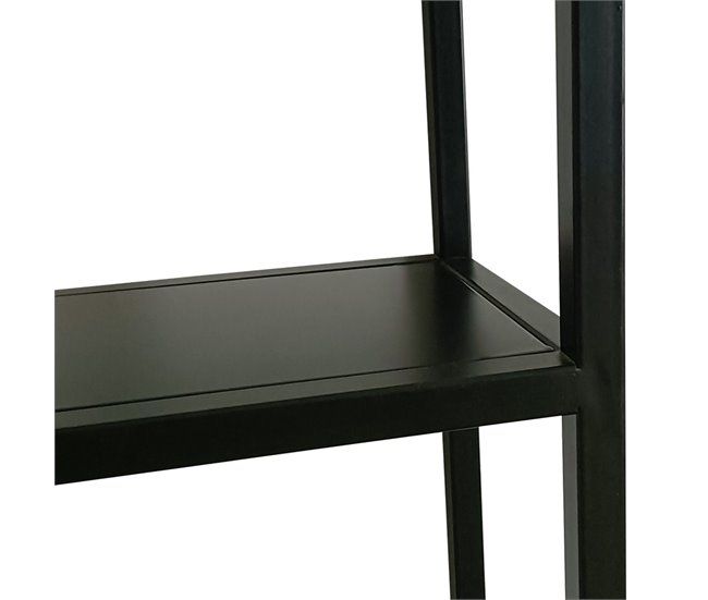 Elegante estante de pared de acero Gris