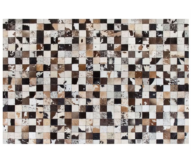 Beliani Alfombra de pelo corto CERLI 160x230 Beige