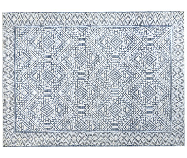 Beliani De pelo corto KAWAS 300x400 Azul