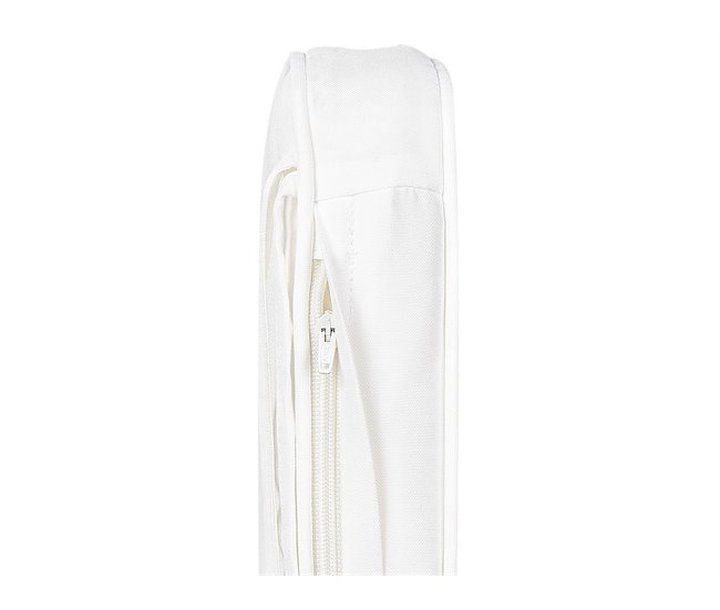 Beliani Cojines de asiento SOVANA 108x45 Blanco/ Beige