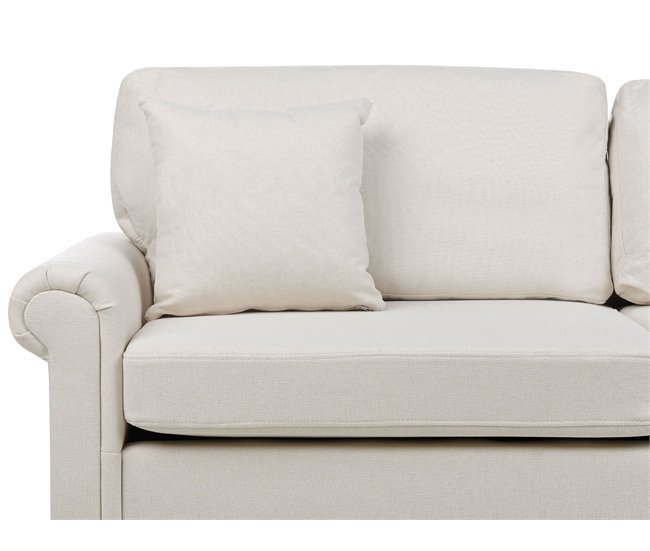 Beliani Conjunto de sofás GINNERUP Beige