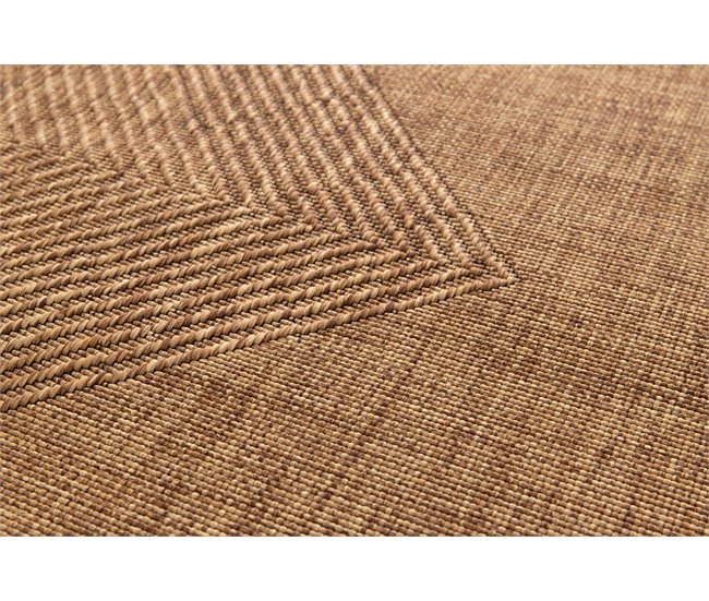 Alfombra de interior/exterior efecto yute GUINEA - ATTICGO 80x150 Natural