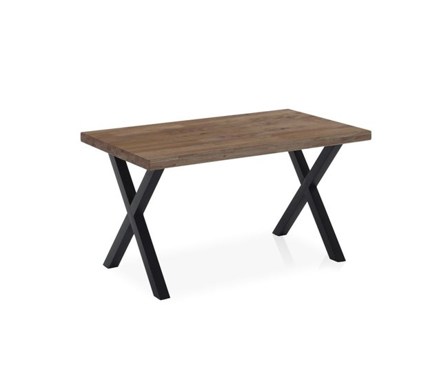 Mesa de comedor X-Loft 160 140x80 Roble Gris