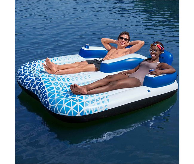 Colchoneta Hinchable Hydro-Force Blanco