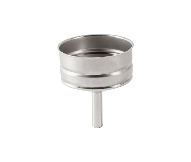 Cafetera ROMA 6 tazas acero inoxidable marca San Ignacio  Gris