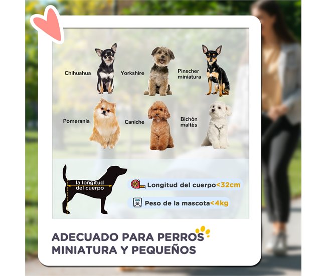 Cochecito para Mascotas Acero, Tela Oxford PawHut Azul