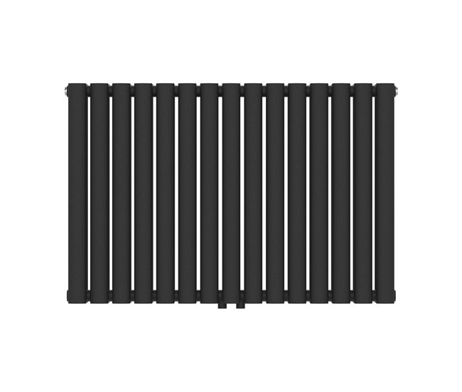 Radiador de panel Nore de Diseño doble capa tubular acero Negro