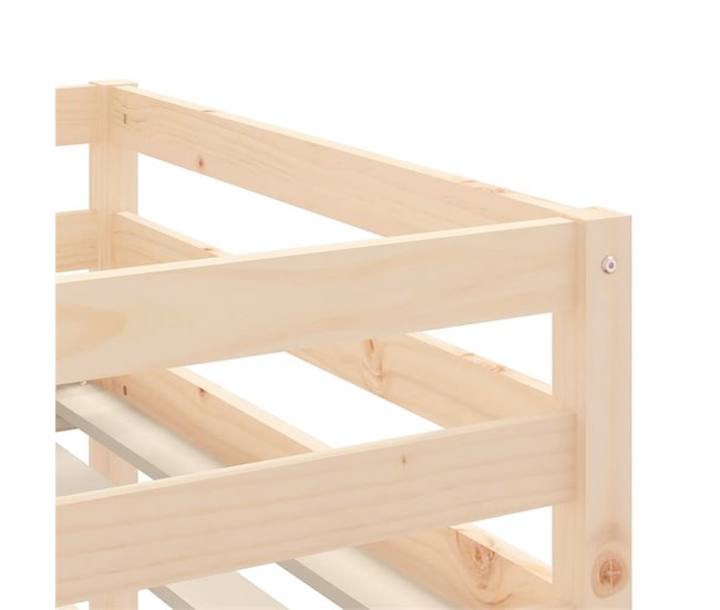 Cama alta 90x190 Azul