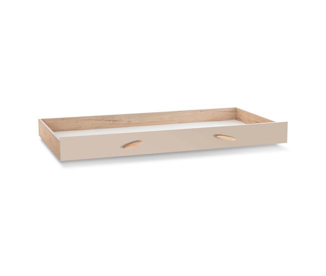 Cama infantil casita + cajón Gris