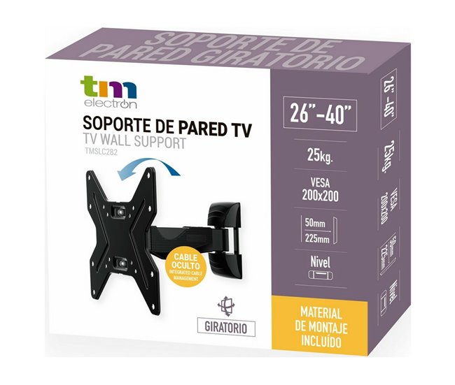 Soporte TV Negro