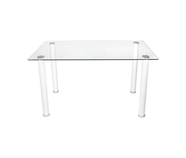 Mesa de comedor Yuri 140x140 Blanco